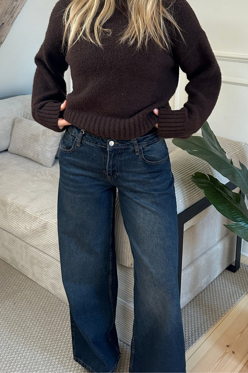 Jean Baggy Serena - Bleu Foncé