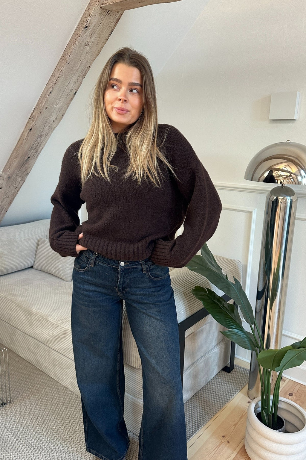 Jean Baggy Serena - Bleu Foncé