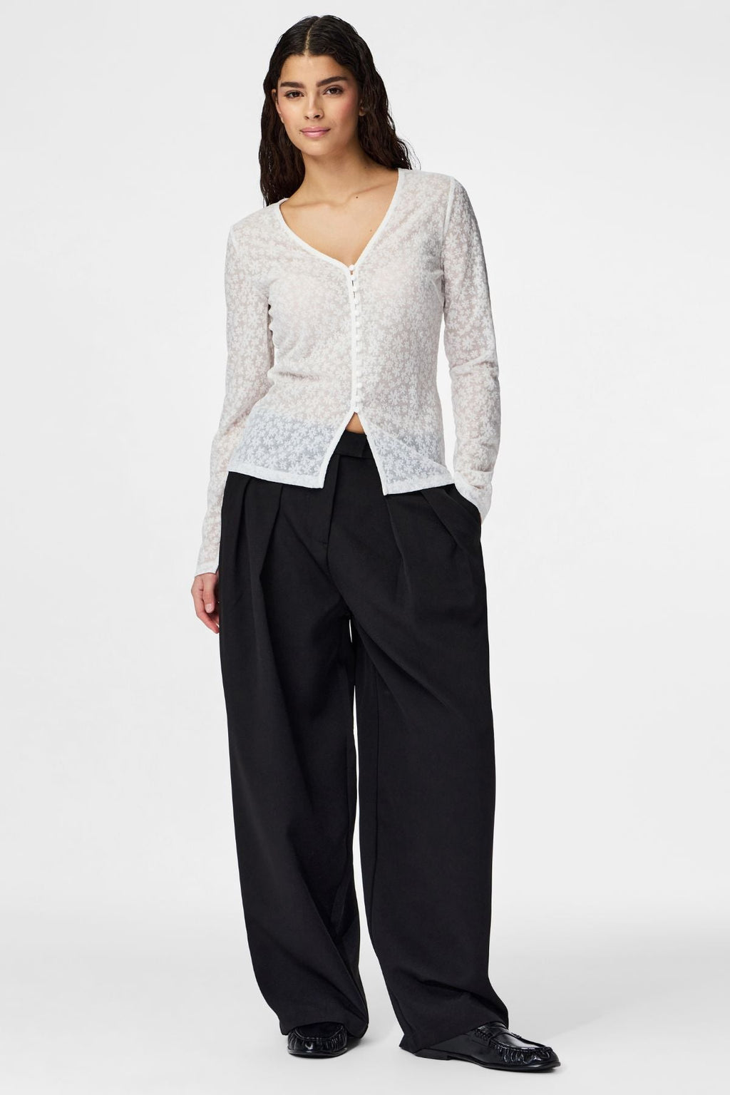 Cardigan Baisy - Cloud Dancer