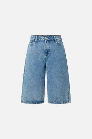 Sky Denim Jorts - Denim bleu moyen