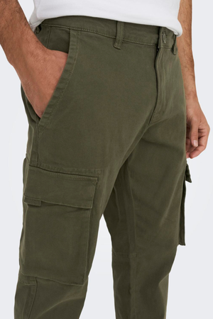 Pantalon de fret suivant - Olive Night