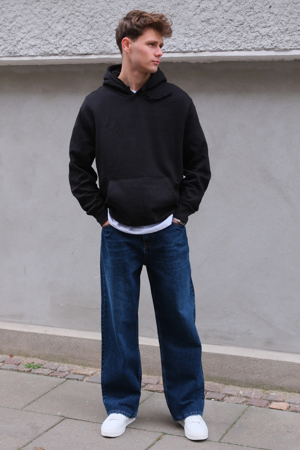 Baggy Jeans - Dark Blue