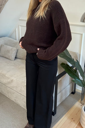 Rosalie Wide Pants - Black