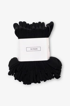 Les chaussettes de performance originales - 10 PCS. - Noir