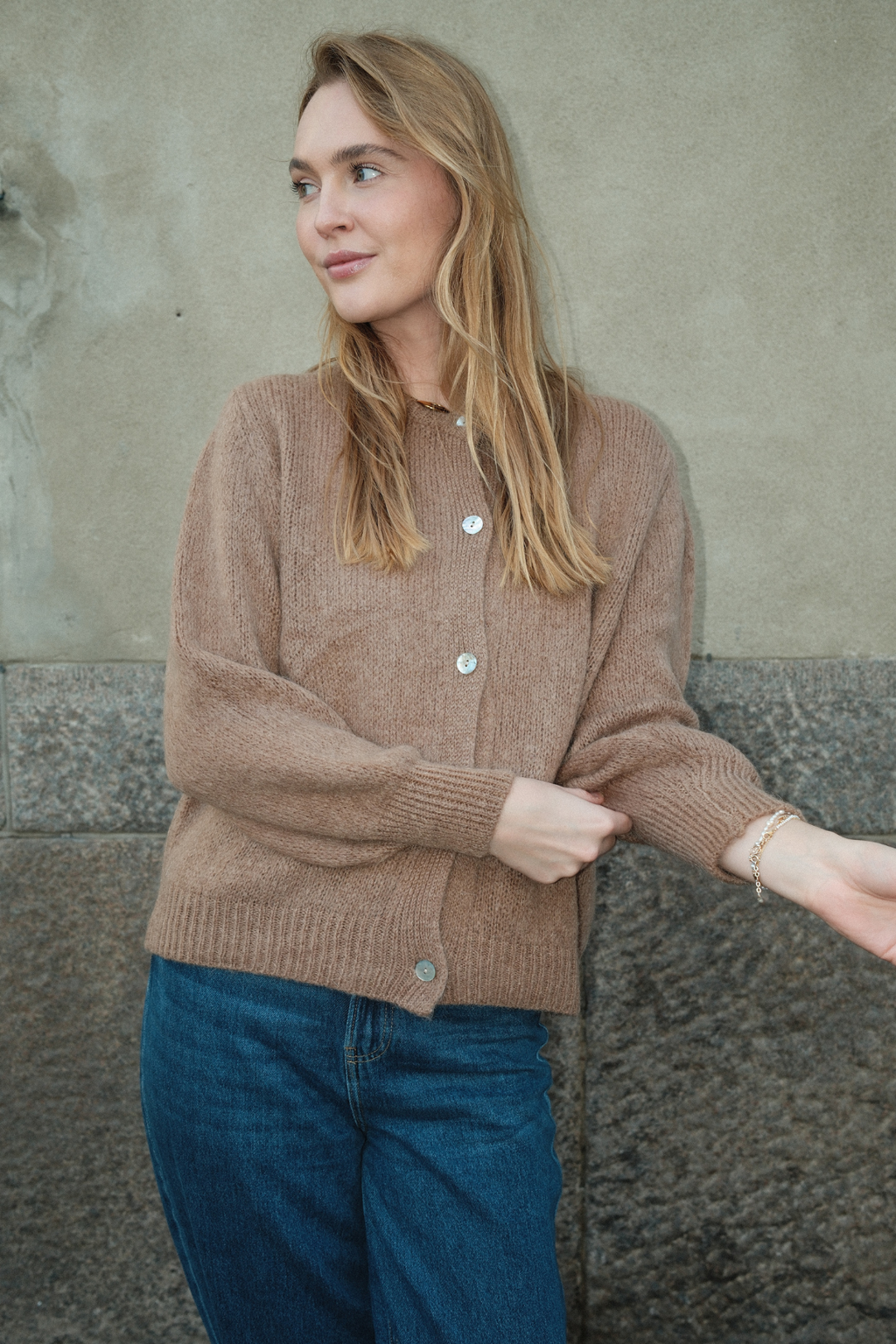Cardigan Anna - Marron
