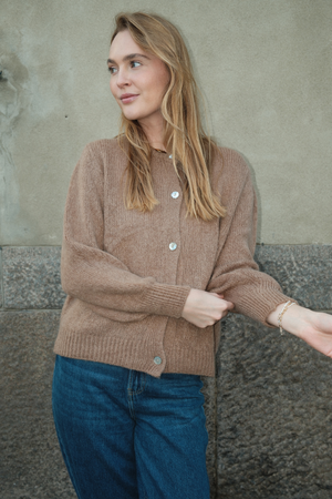 Cardigan Anna - Marron