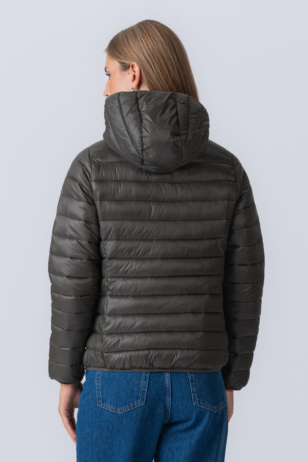 Light Puffer Jacket - Olive