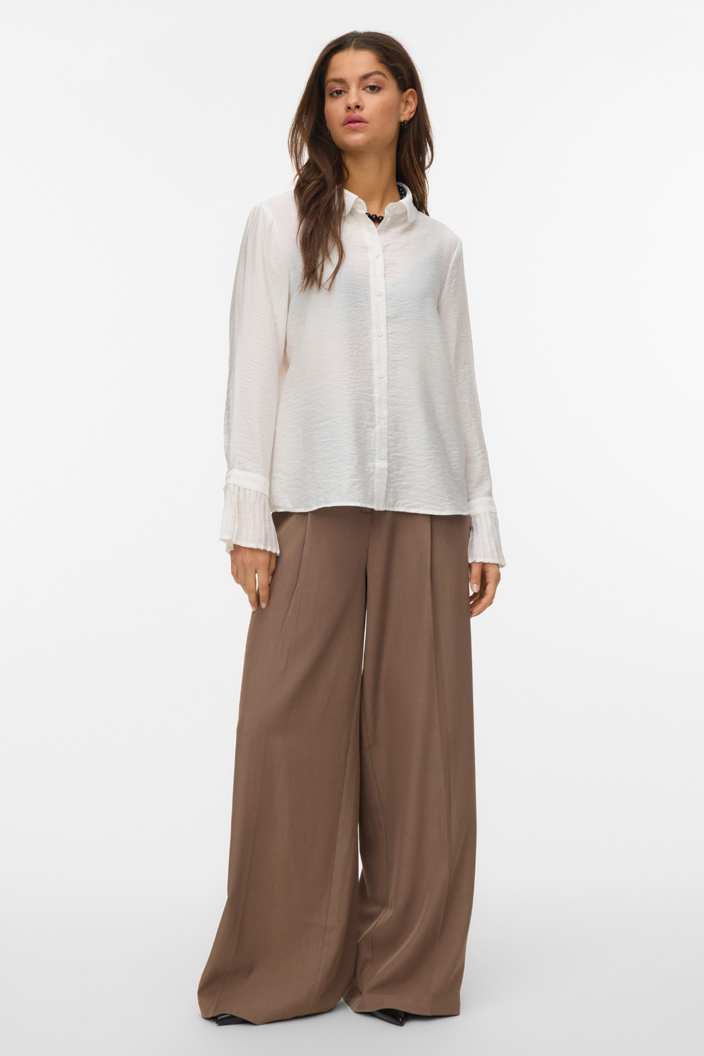 Chemise Plissi - Blanche Neige