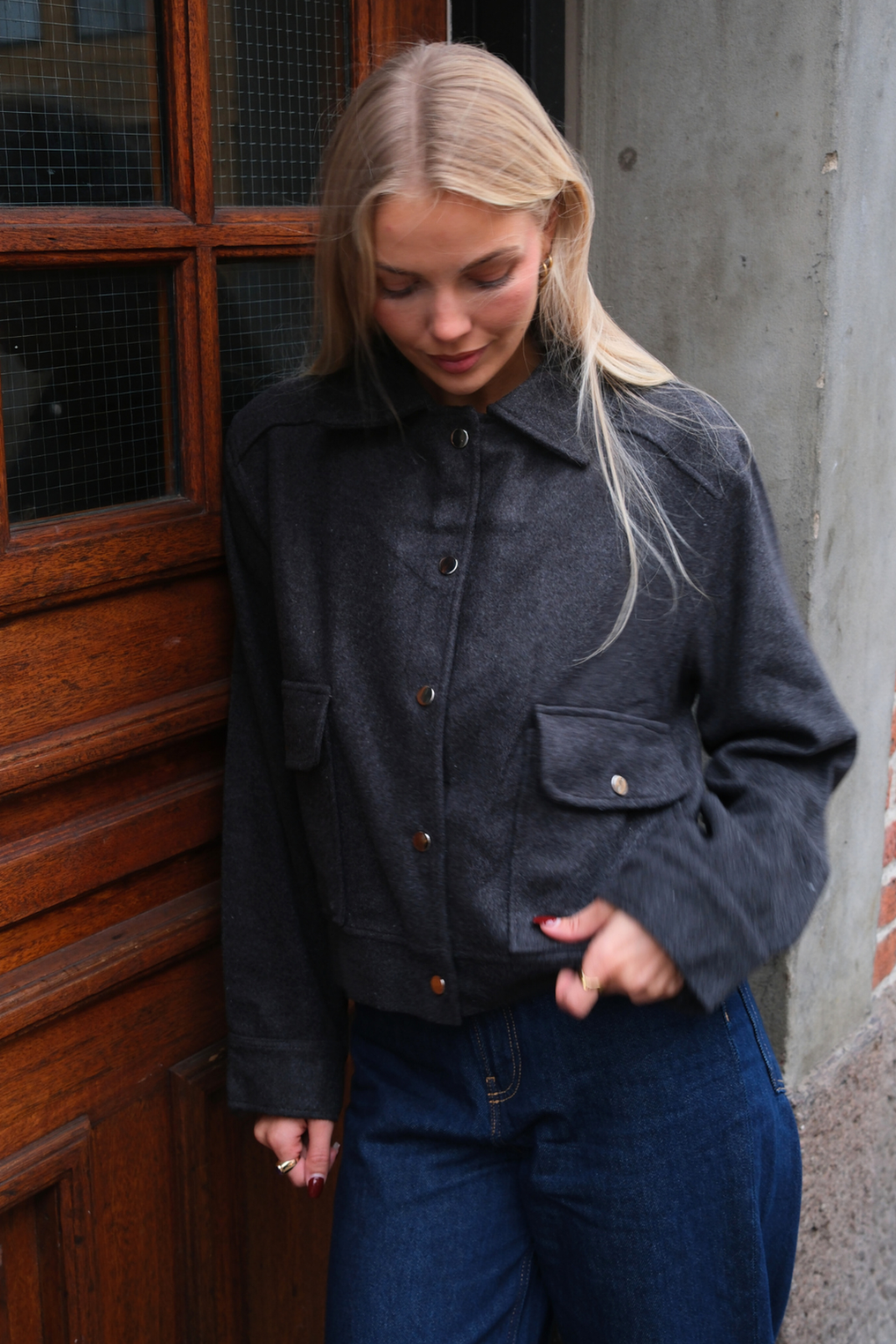 Jacket Adela - Anthracite
