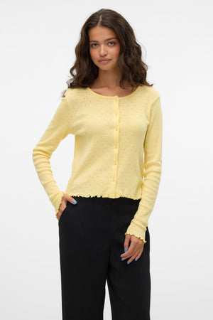 Cardigan Isa O-Neck - Fleur d'anis