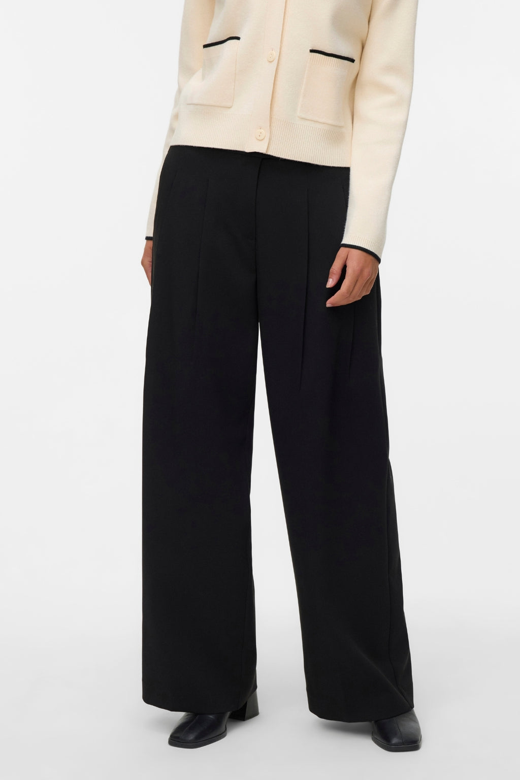 Philine Wide Pant - Black