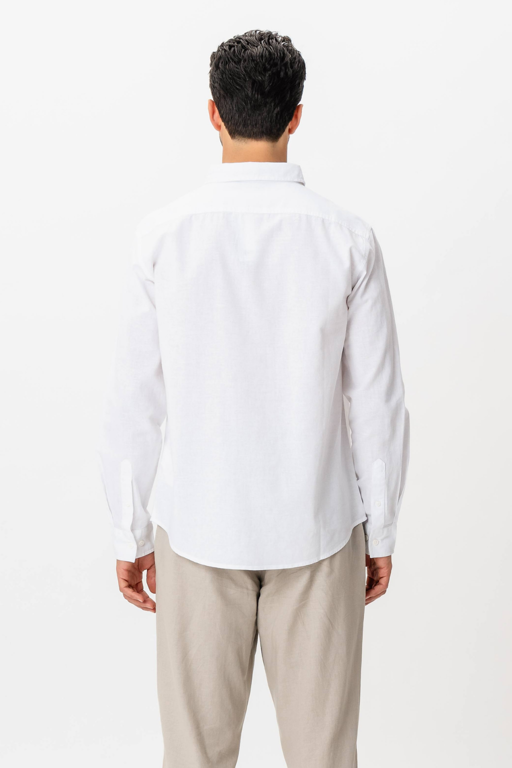 Chemise en lin - blanc