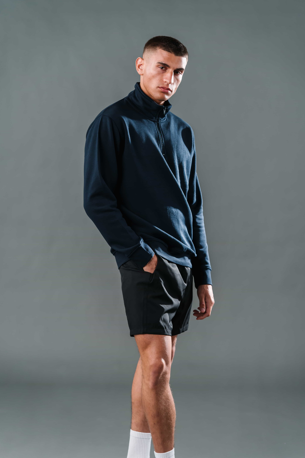 Sweat-shirt aneto - Marine
