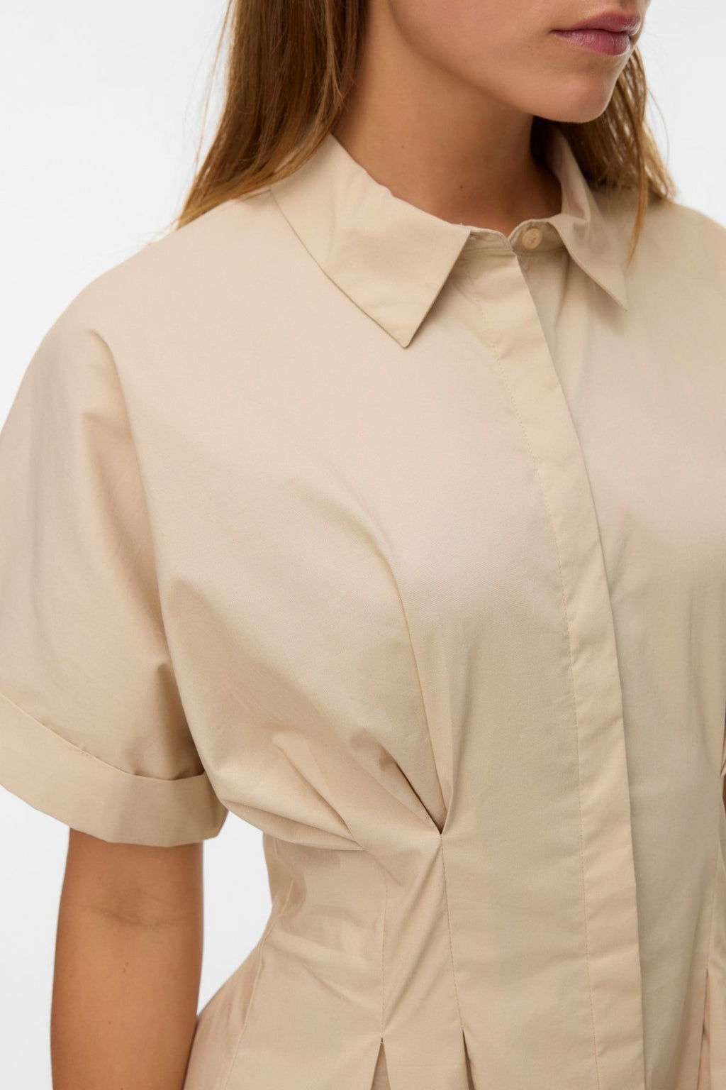 Robe Courte Friba - Ciment