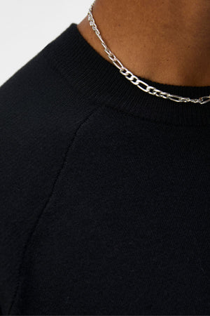 Reynard 2/4 Knit Pullover - Black