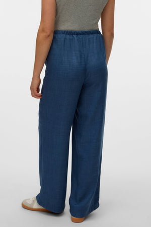 Pantalon ample Melaney - Denim foncé mélangé