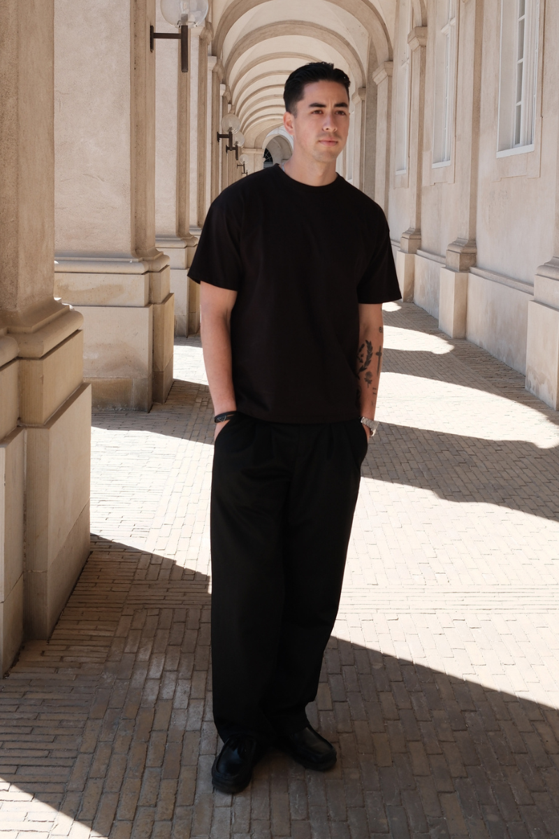Heavy Boxfit Tee - Black
