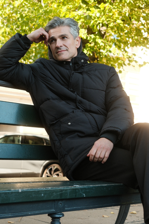 Long Puffer Jacket - Black