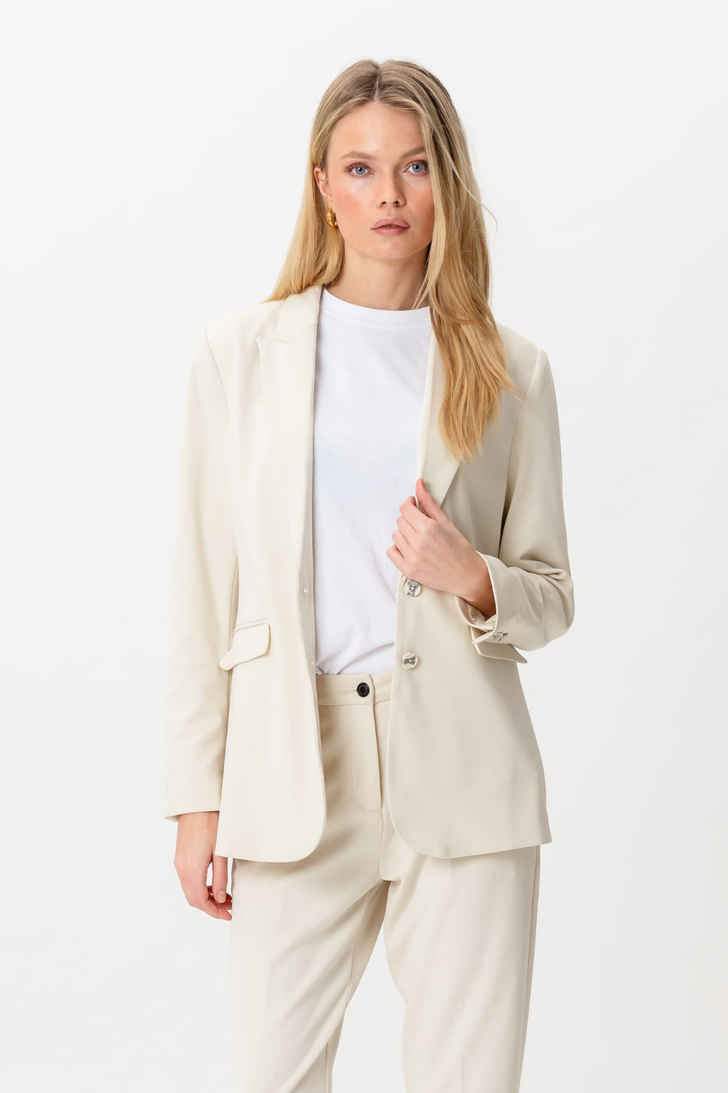 Blazer coupe classique - Bouleau