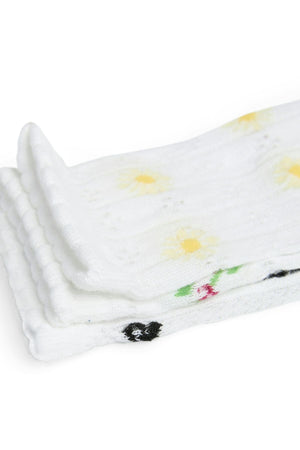 Lot de 3 chaussettes Bella Pointelle - Cloud Dancer