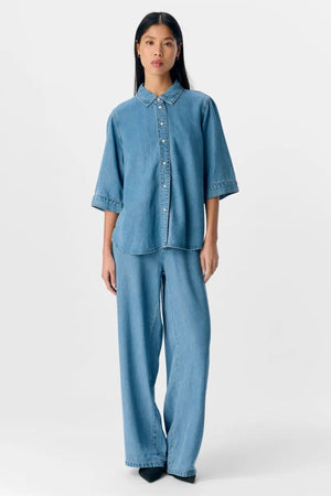 Cadre Denim Top - Denim bleu clair