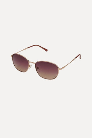 Elliot Sunglasses - Gold Brown