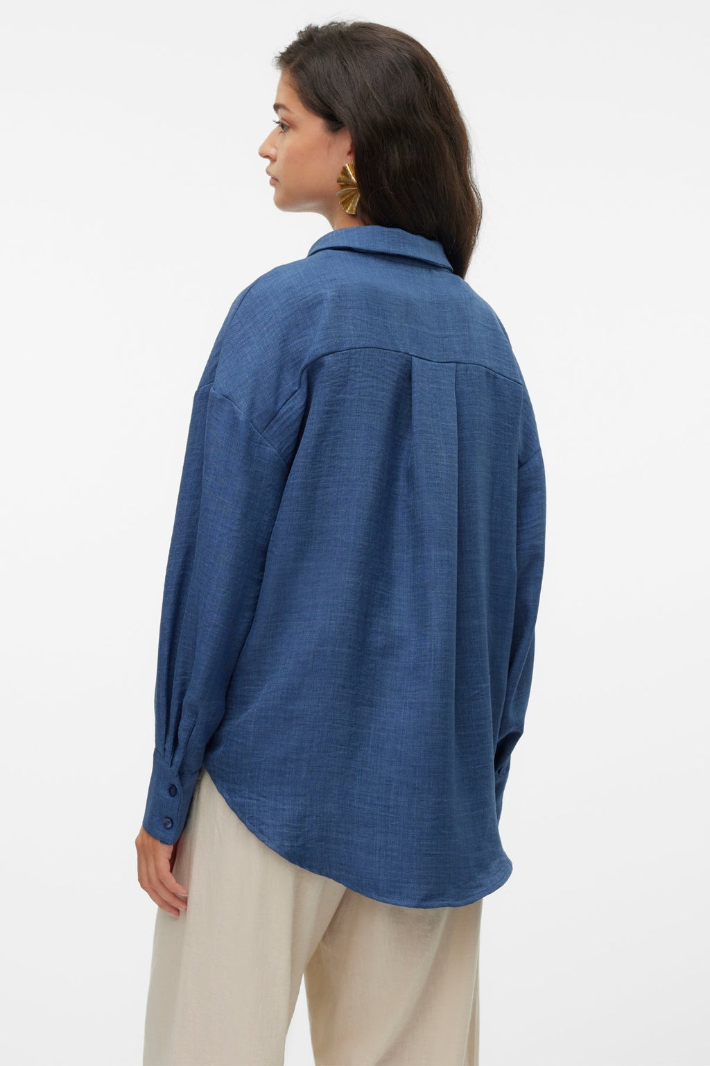 Chemise Melaney Queeny - Denim foncé mélangé