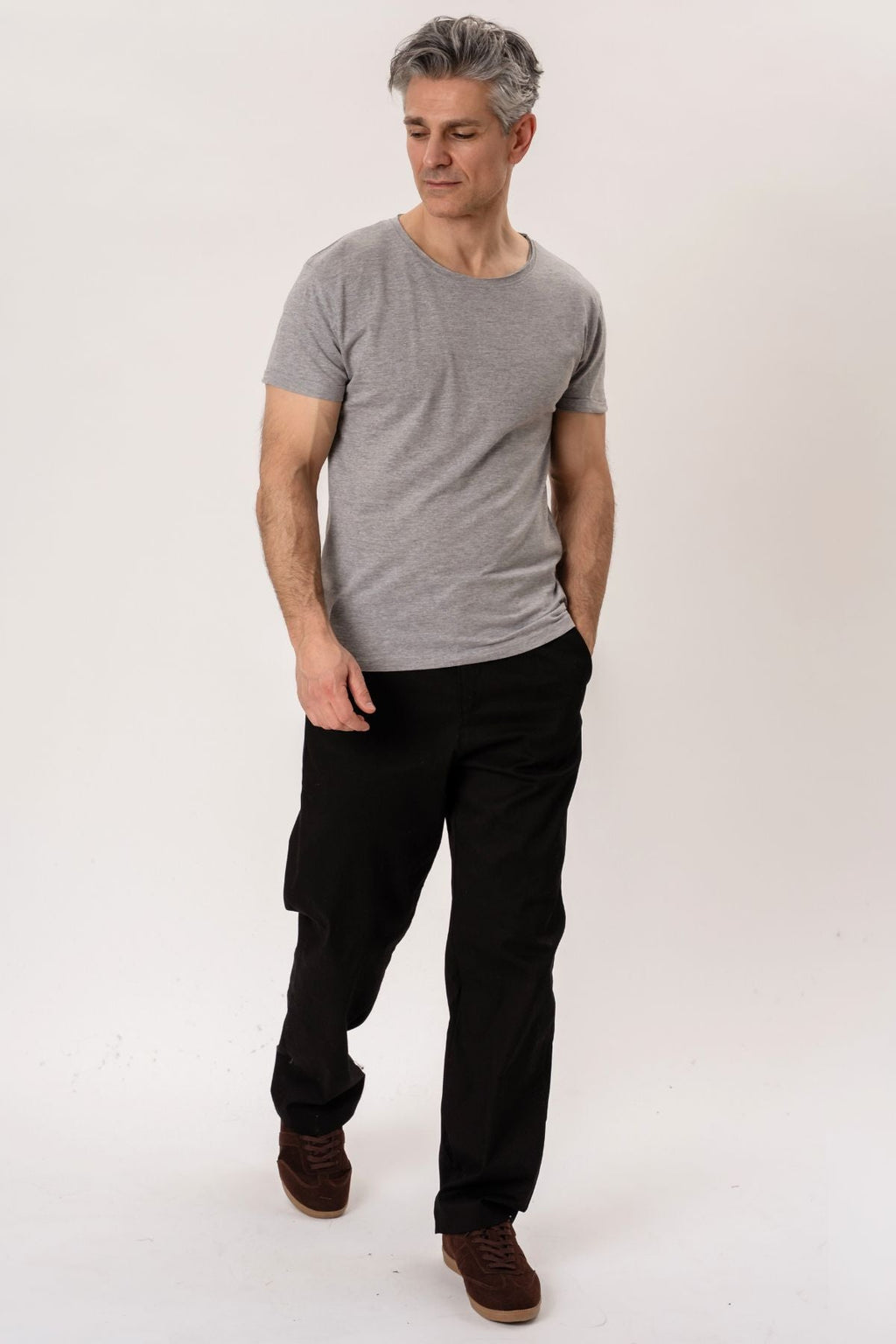 Nou rond profond - gris clair