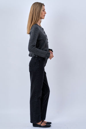 Cardigan Flora - Gris