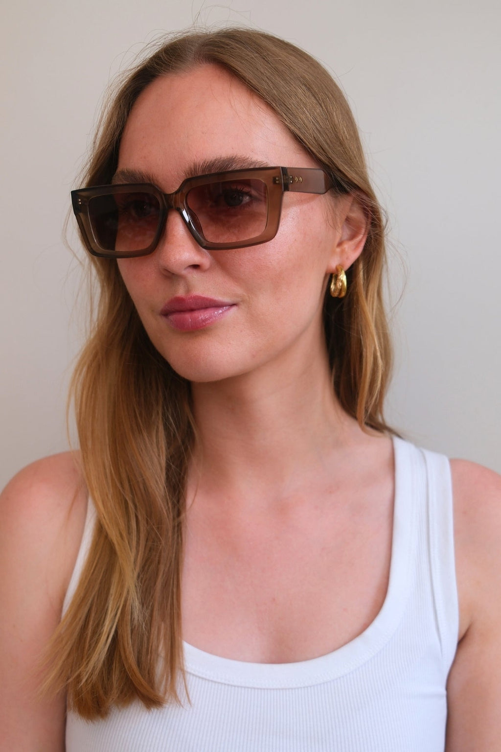 Lunettes de soleil Nala - brun clair