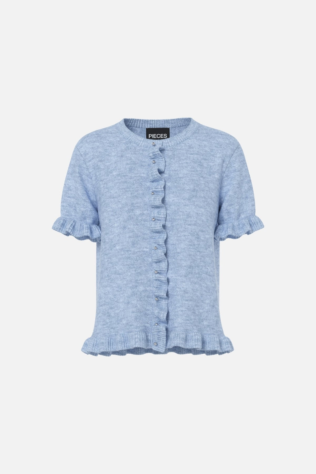 Cardigan en tricot de Frill Lydia - bleu en cachemire