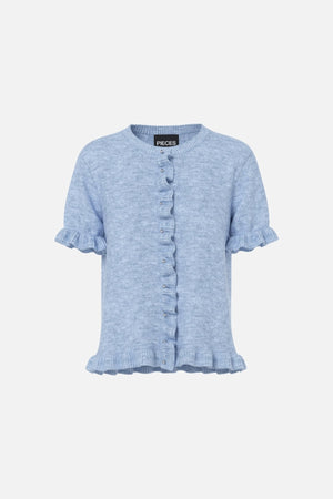 Cardigan en tricot de Frill Lydia - bleu en cachemire