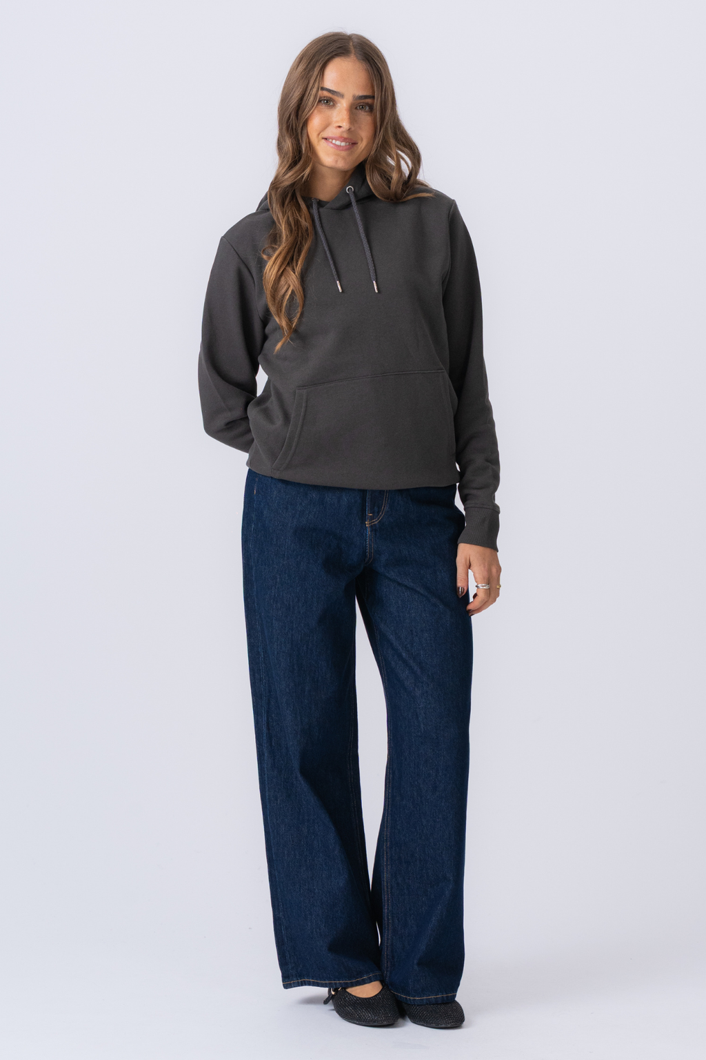 Sweatshirt Hoodie - Dark Grey