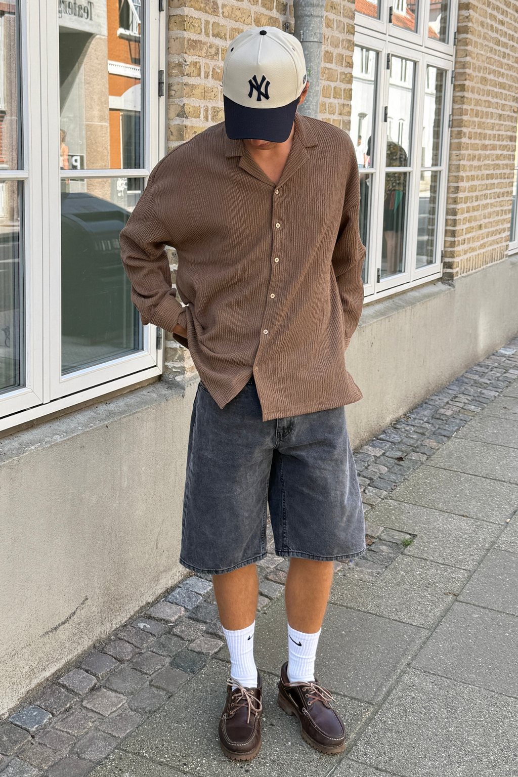 Chemise Aidan - marron