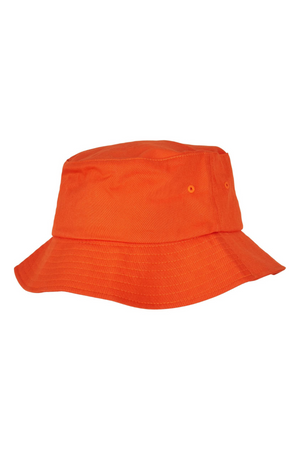 Chapeau Bucket en coton sergé - Orange