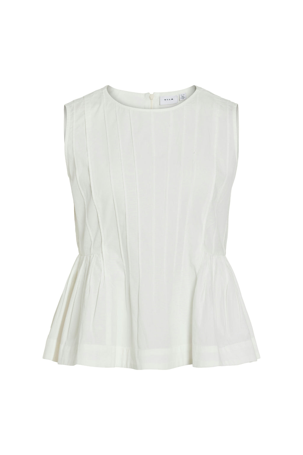 Haut à col rond Jimba - Blanc Neige