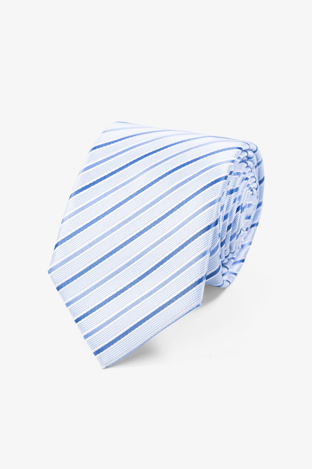 Cravate - blanc / bleu clair