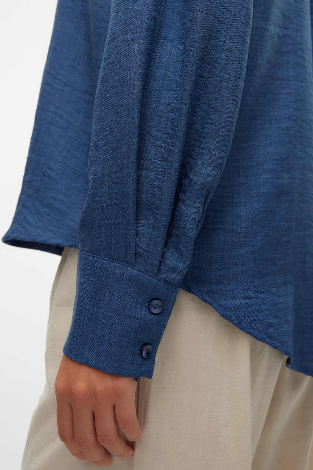 Chemise Melaney Queeny - Denim foncé mélangé