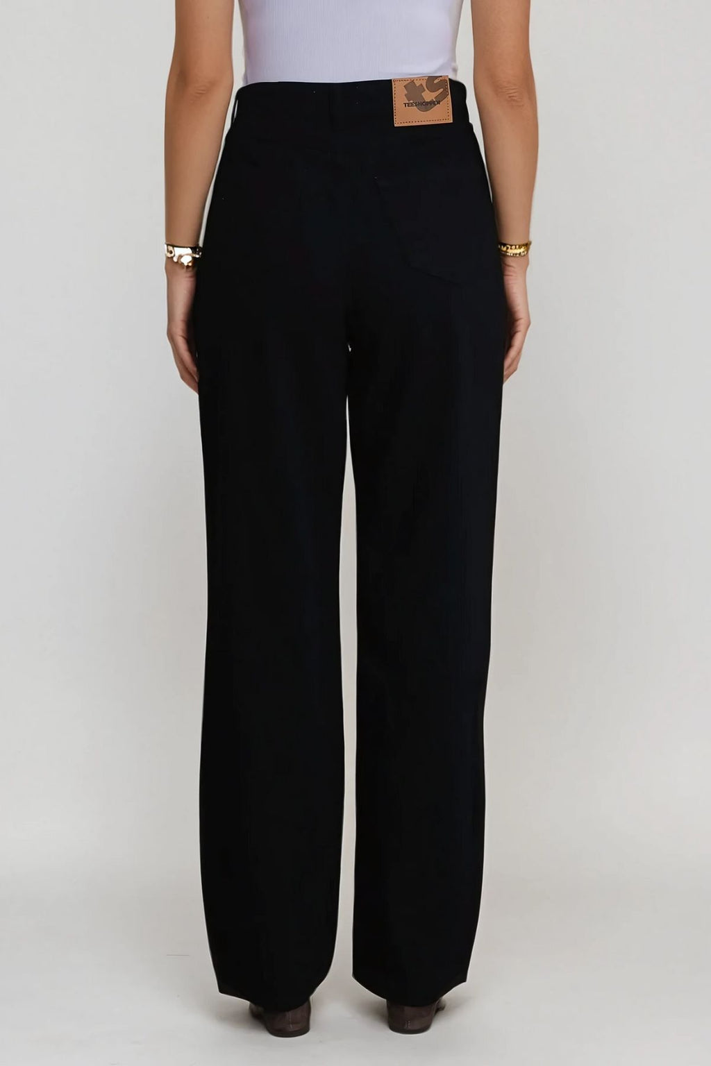 Nora Regular Jean - noir lavé