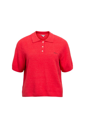 Polo en tricot Debbie - Poinsettia