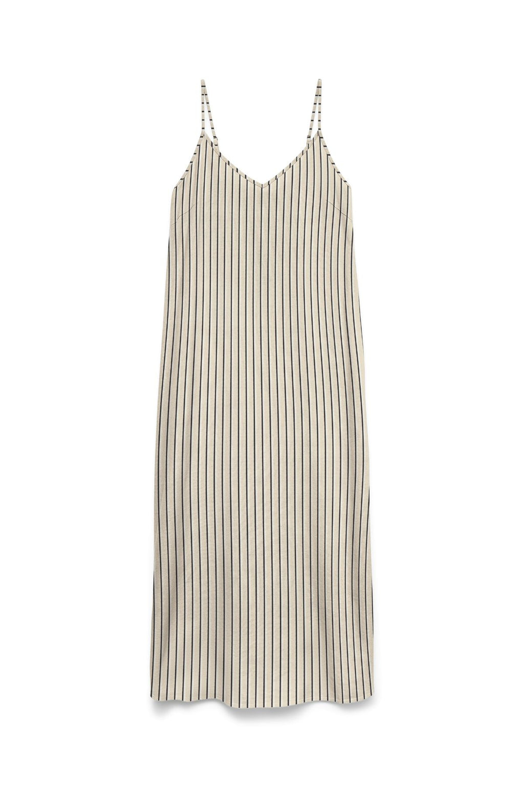 Mymilo Singlet Ankle Dress - Silver Lining-Heidi