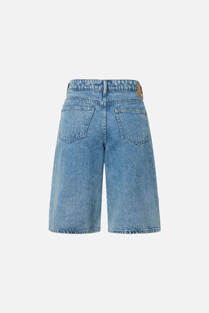 Sky Denim Jorts - Denim bleu moyen