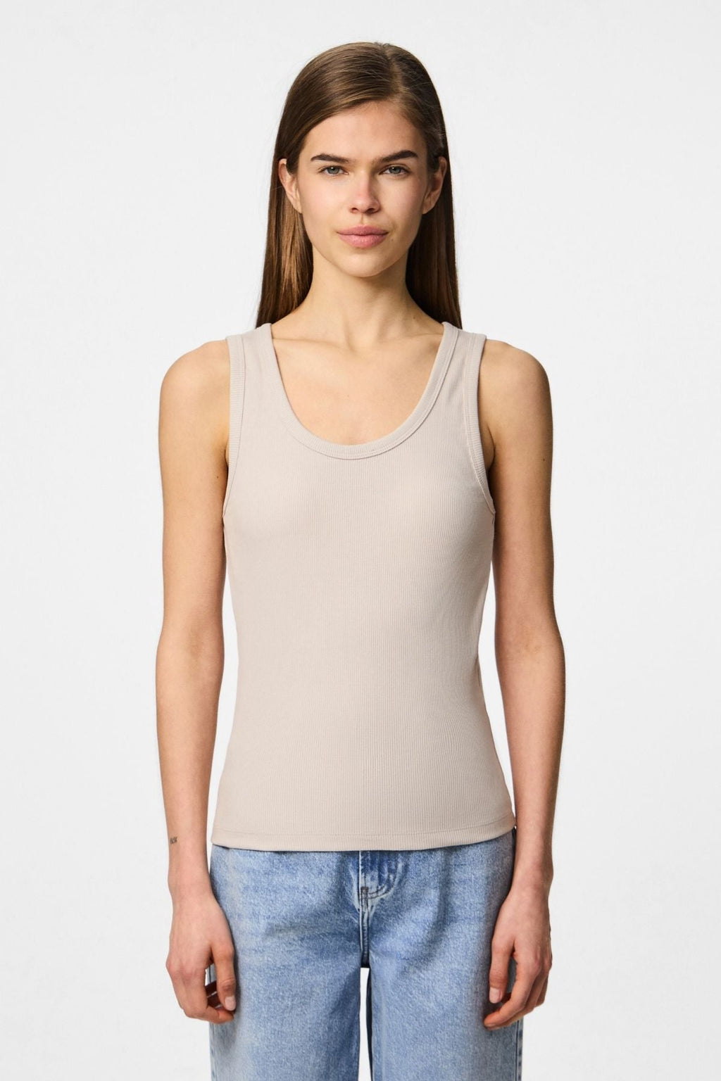 May Tank Top - Gris argenté