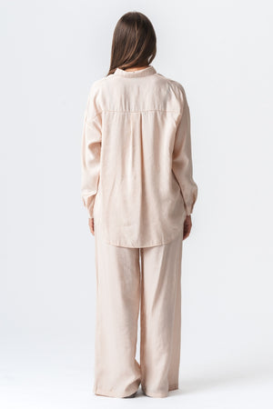 Mia Pants + Chemise MIA (beige) - affaire de forfait