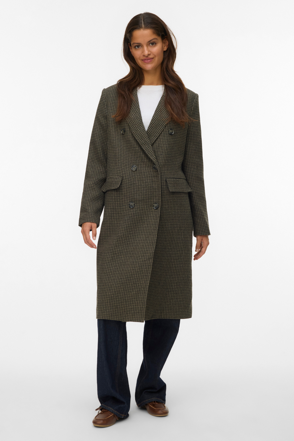 Bristol long manteau - feuille de raisin