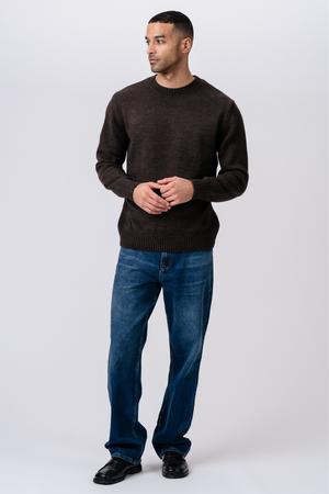Easton Knit - Dark Brown