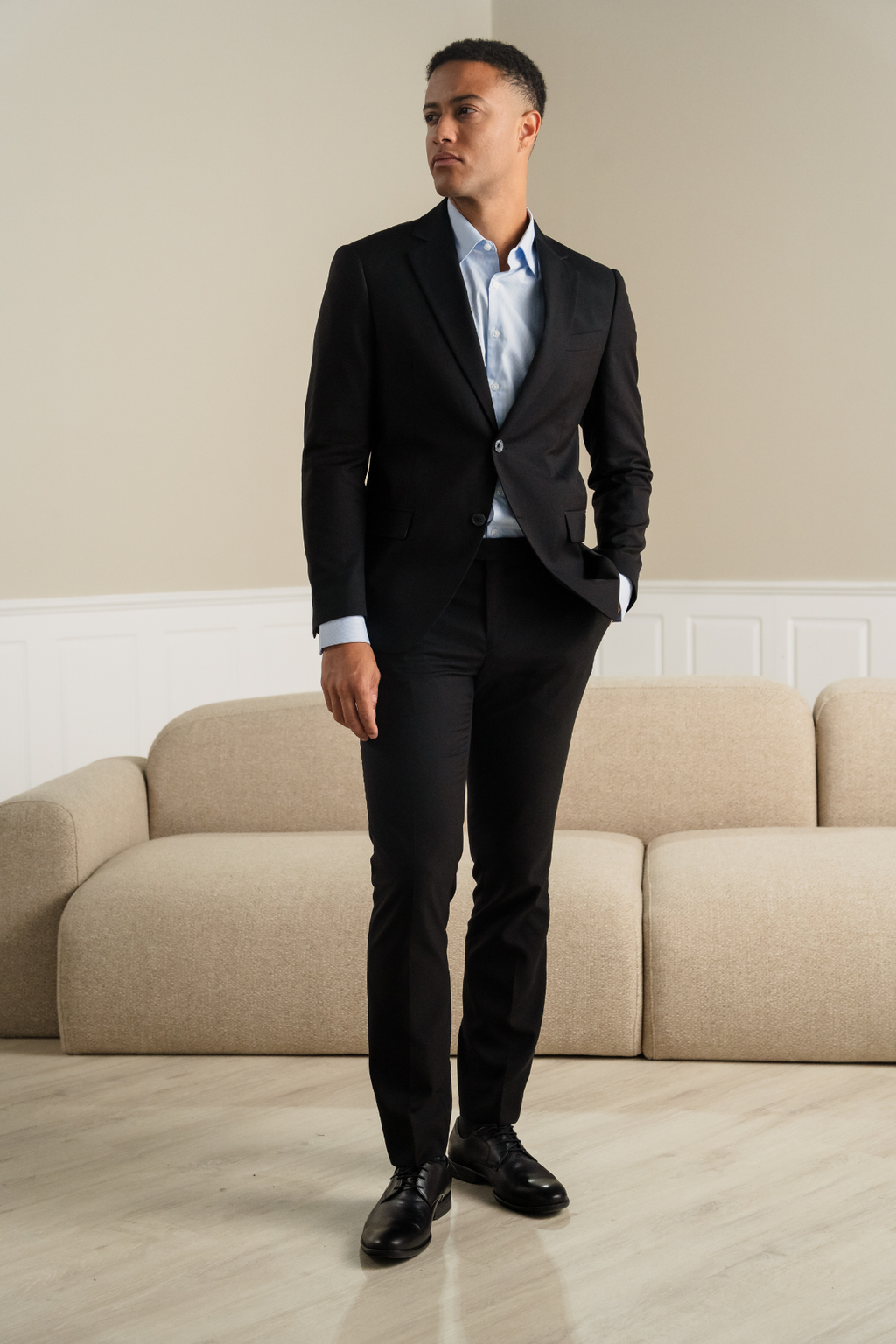 Premium Costume Pants - Noir