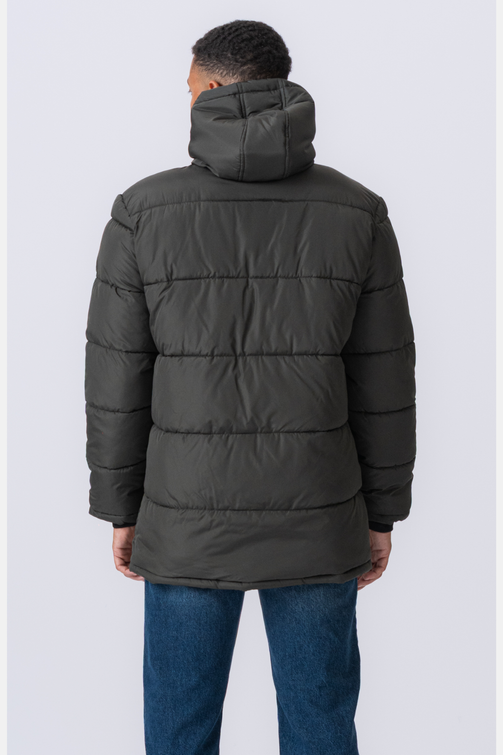 Veste polaire longue - Olive