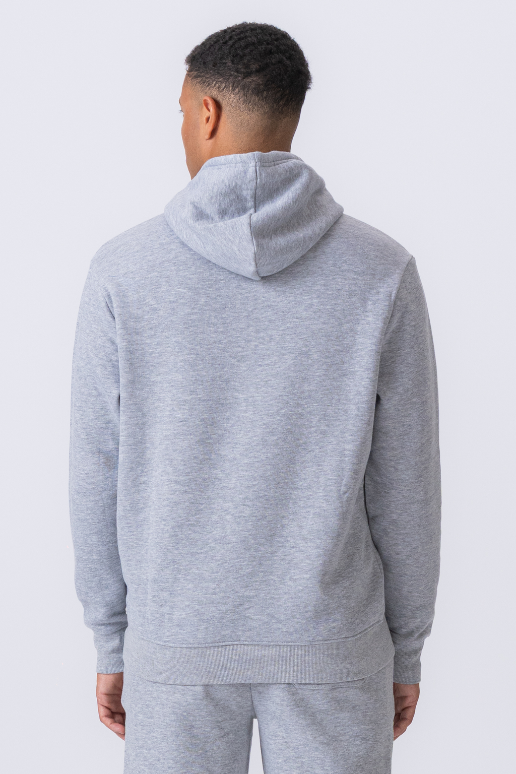 Sweat à capuche essentiel - Gris Mélange