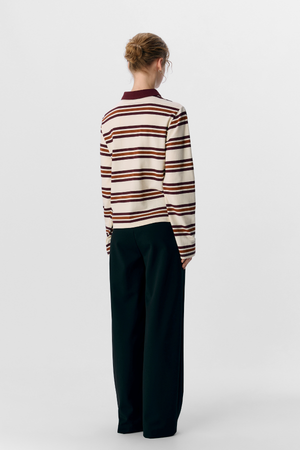 Nana L/S Polo Top - Java